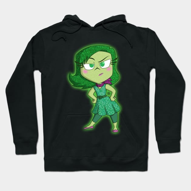 Inside Out: Disgust Hoodie by soldominotees